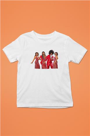 Boney M Baskılı Beyaz Unisex Beyaz Çocuk Tişört - Tshirt