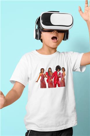 Boney M Baskılı Beyaz Unisex Beyaz Çocuk Tişört - Tshirt