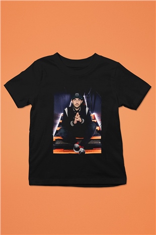 Borgore Siyah Unisex Çocuk Tişört