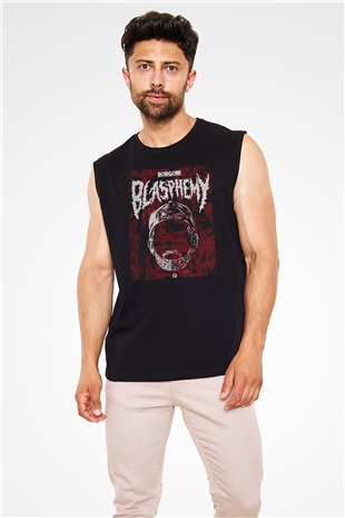 Borgore Siyah Unisex Kolsuz Tişört
