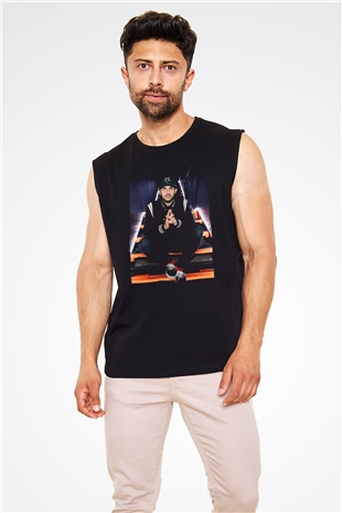 Borgore Siyah Unisex Kolsuz Tişört