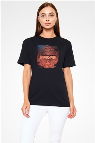 Borgore Siyah Unisex Tişört T-Shirt - TişörtFabrikası