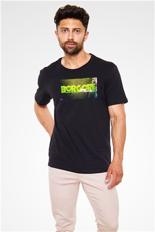Borgore Siyah Unisex Tişört T-Shirt - TişörtFabrikası