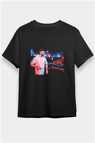 Borgore Siyah Unisex Tişört T-Shirt - TişörtFabrikası