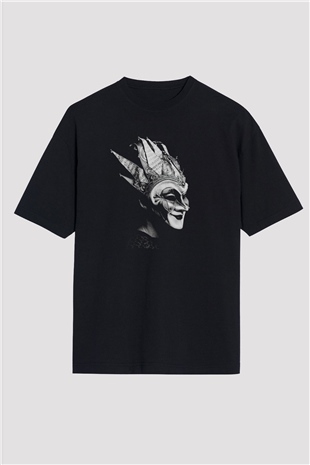 Boris Brejcha Siyah Oversize Tişört Oversize T-shirt - TişörtFabrikası