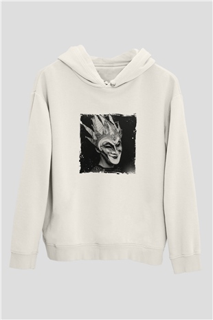 Boris BrejchaBaskılı Beyaz Hoodie