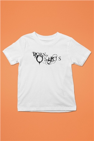 Born Of Osiris Baskılı Beyaz Unisex Çocuk Tişört