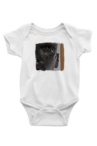 Born Of Osiris Baskılı Unisex Beyaz Bebek Body - Zıbın