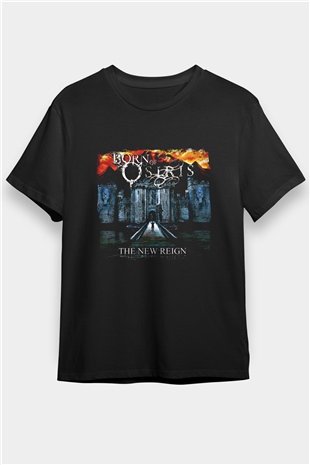 Born Of Osiris Baskılı Unisex Siyah Tişört