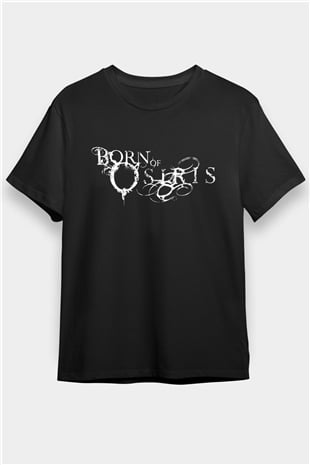 Born Of Osiris Siyah Unisex Tişört T-Shirt - TişörtFabrikası
