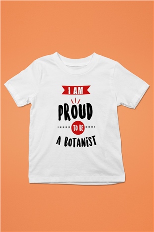 Botanikçi Beyaz Unisex Çocuk Tişört