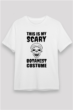 Botanikçi Beyaz Unisex Tişört T-Shirt - TişörtFabrikası