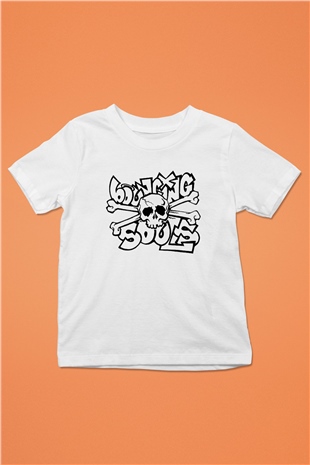 Bouncing Souls Beyaz Unisex Çocuk Tişört