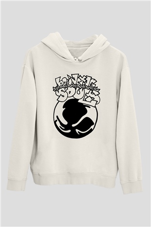 Bouncing Souls Beyaz Unisex Kapüşonlu Sweatshirt
