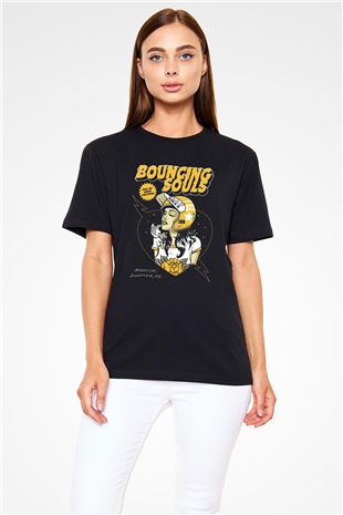 Bouncing Souls Siyah Unisex Tişört T-Shirt - TişörtFabrikası