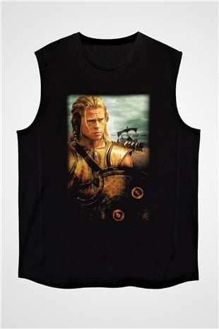 Brad Pitt Siyah Unisex Kolsuz Tişört