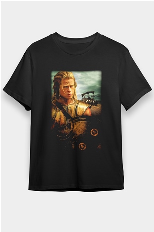 Brad Pitt Siyah Unisex Tişört T-Shirt - TişörtFabrikası