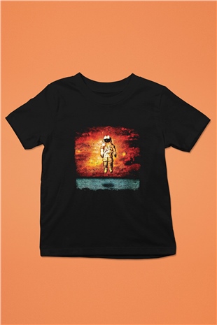 Brand New Baskılı Unisex Siyah Çocuk Tişört