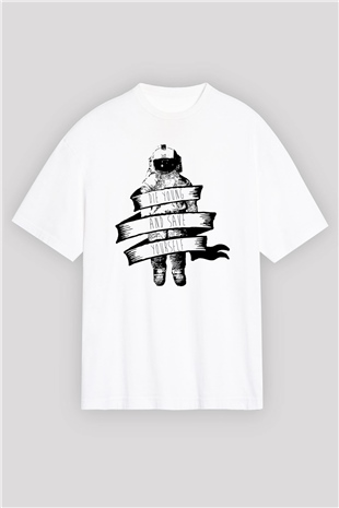Brand New Beyaz Oversize Tişört Oversize T-shirt - TişörtFabrikası