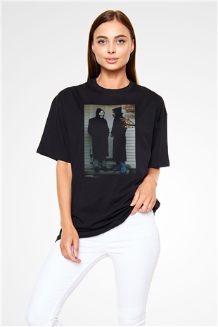Brand New Siyah Unisex Oversize Tişört T-Shirt