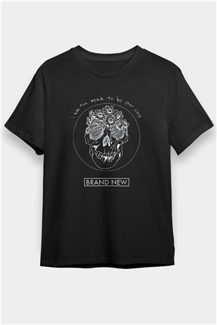 Brand New Siyah Unisex Tişört T-Shirt - TişörtFabrikası