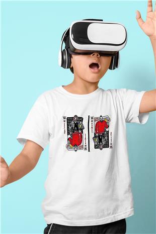 Bray Wyatt Baskılı Beyaz Unisex Beyaz Çocuk Tişört - Tshirt