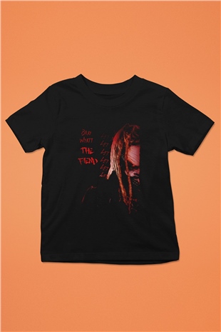 Bray Wyatt Baskılı Unisex Siyah Çocuk Tişört - Tshirt
