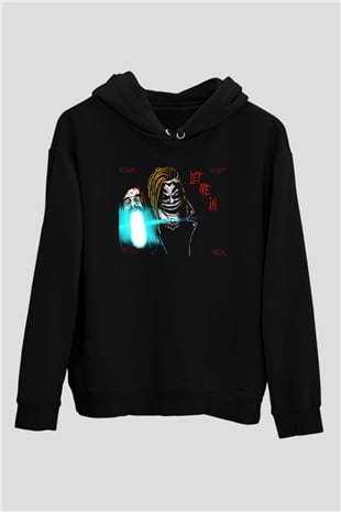 Bray Wyatt Baskılı Unisex Siyah Hoodie