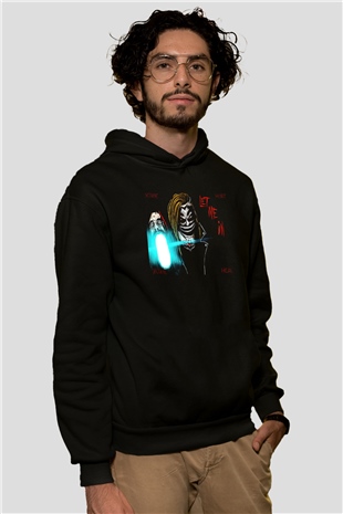 Bray Wyatt Baskılı Unisex Siyah Hoodie