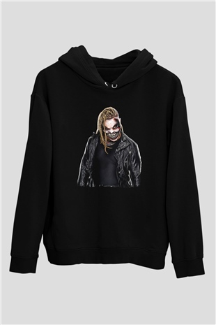 Bray Wyatt Baskılı Unisex Siyah Hoodie