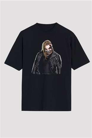 Bray Wyatt Baskılı Unisex Siyah Oversize Tişört - Tshirt