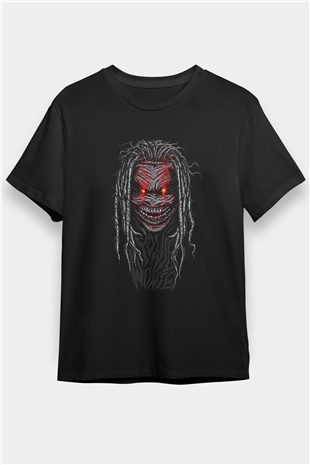 Bray Wyatt Baskılı Unisex Siyah Tişört - Tshirt