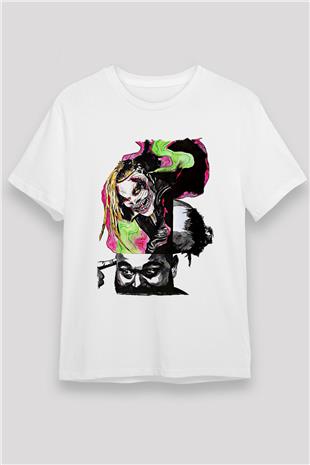 Bray Wyatt Unisex Baskılı Beyaz Tişört - Tshirt