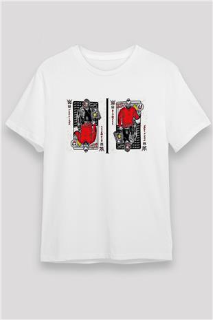 Bray Wyatt Unisex Baskılı Beyaz Tişört - Tshirt
