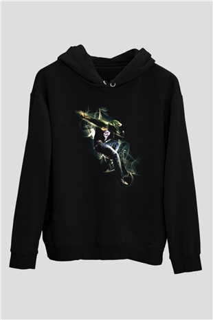 Breakdans Siyah Unisex Hoodie