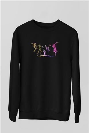 Breakdans Siyah Unisex Sweatshirt