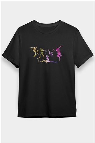 Breakdans Siyah Unisex Tişört T-Shirt - TişörtFabrikası