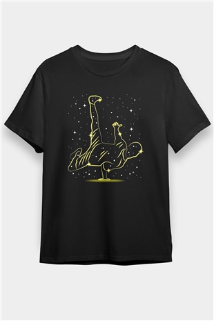 Breakdans Siyah Unisex Tişört T-Shirt - TişörtFabrikası