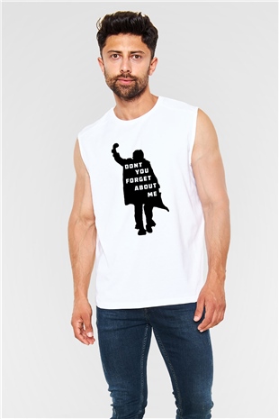 Breakfast Club Beyaz Unisex Kolsuz Tişört