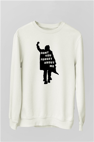 Breakfast Club Beyaz Unisex Sweatshirt