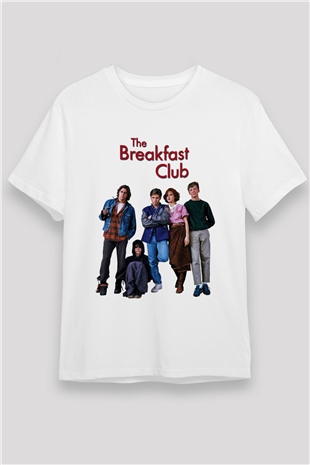 Breakfast Club Beyaz Unisex Tişört
