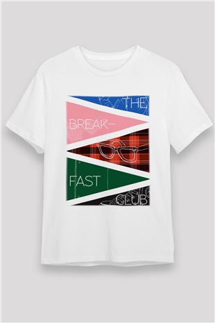 Breakfast Club Beyaz Unisex Tişört