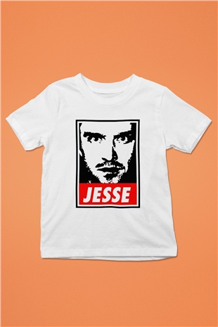 Breaking Bad Heisenberg Baskılı Beyaz Unisex Çocuk Tişört