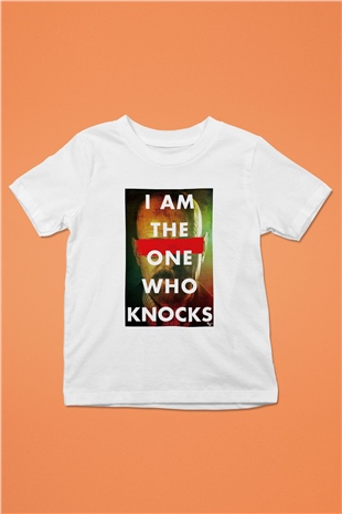 Breaking Bad Heisenberg Baskılı Beyaz Unisex Çocuk Tişört