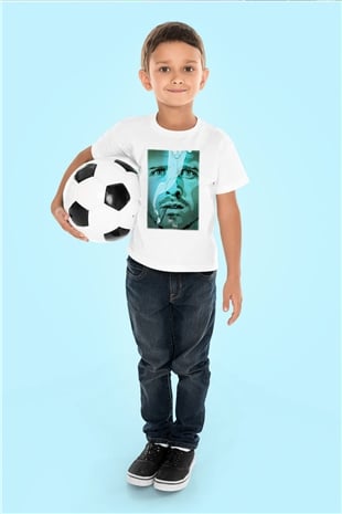 Breaking Bad Heisenberg Baskılı Beyaz Unisex Çocuk Tişört