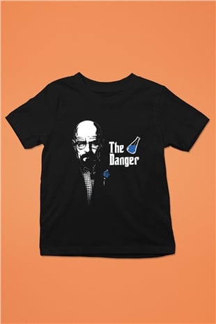 Breaking Bad Heisenberg Baskılı Siyah Unisex Çocuk Tişört
