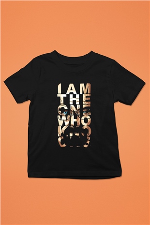 Breaking Bad Heisenberg Baskılı Siyah Unisex Çocuk Tişört