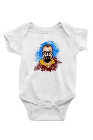 Breaking Bad Heisenberg Beyaz Bebek Body - Zıbın