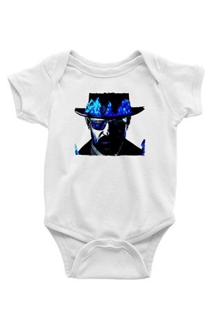 Breaking Bad Heisenberg Beyaz Bebek Body - Zıbın