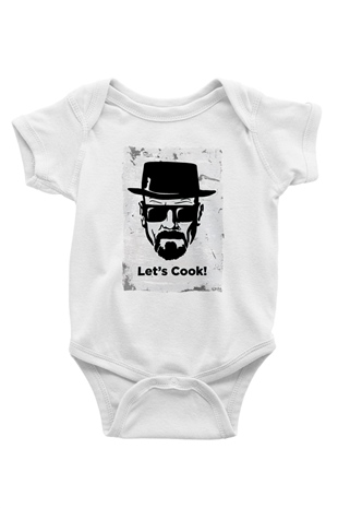 Breaking Bad Heisenberg Beyaz Bebek Body - Zıbın
